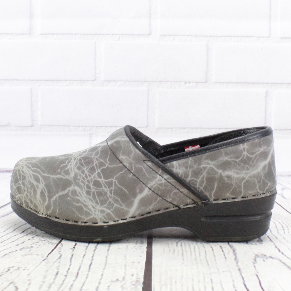 Sanita Lightning Bolt Reflective Professional Clog